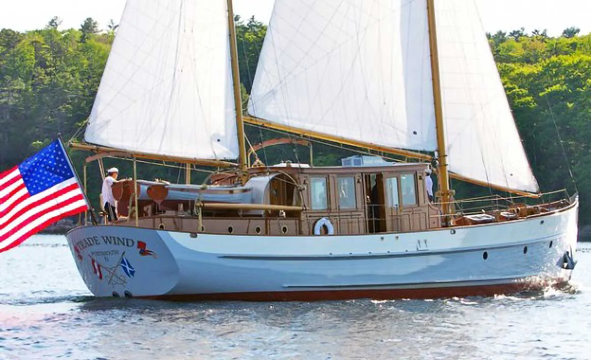 Trade Wind Classic Yacht For Sale - Under Sail