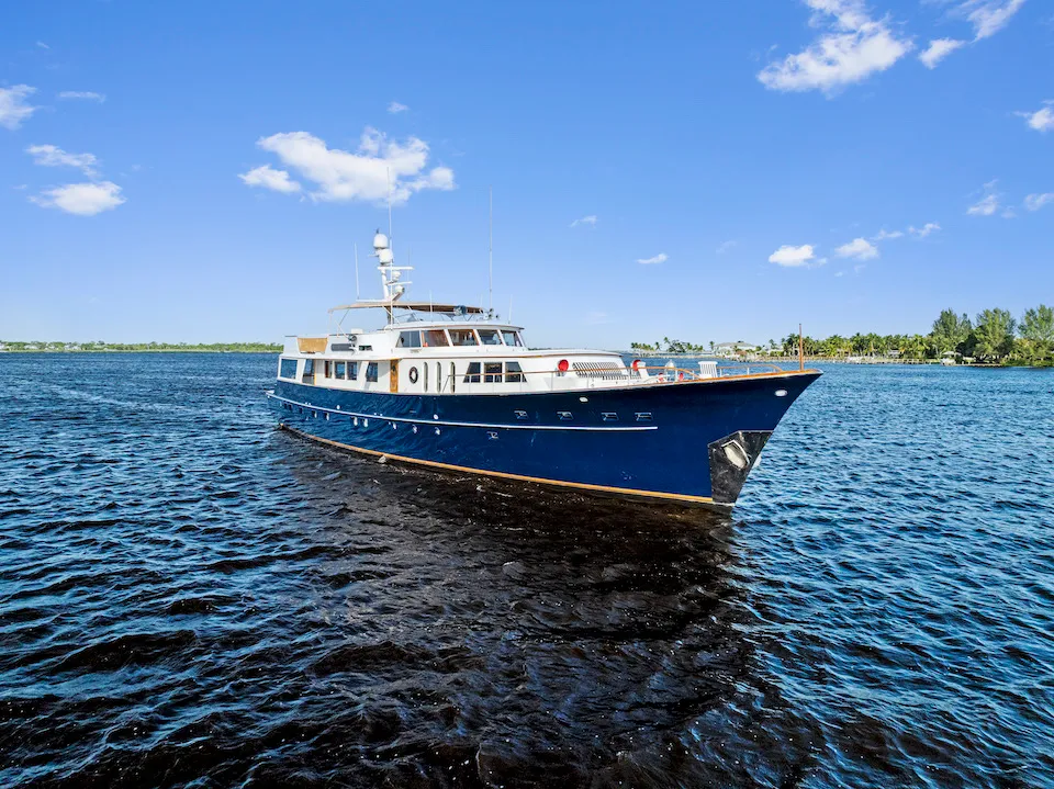 Chanticleer, classic motor yacht built 1973