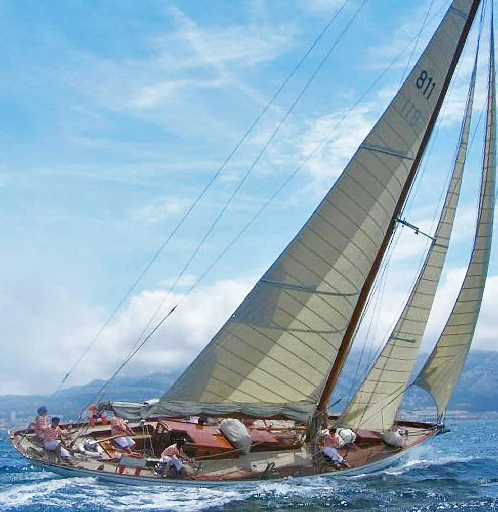 Irina VII Classic Yacht For Sale - Under Sail