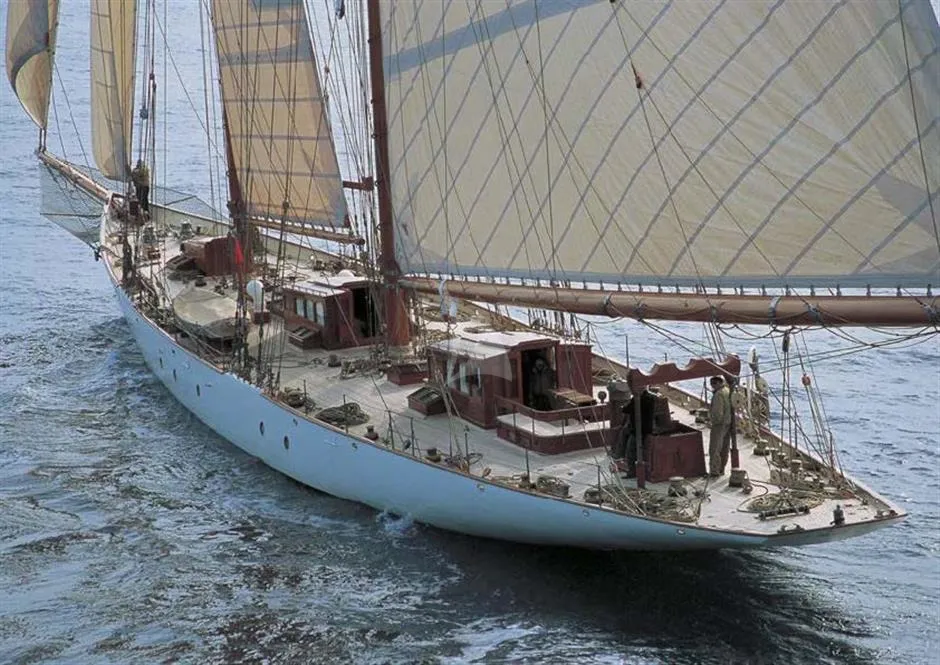 Invader, classic sailing yacht built 1905