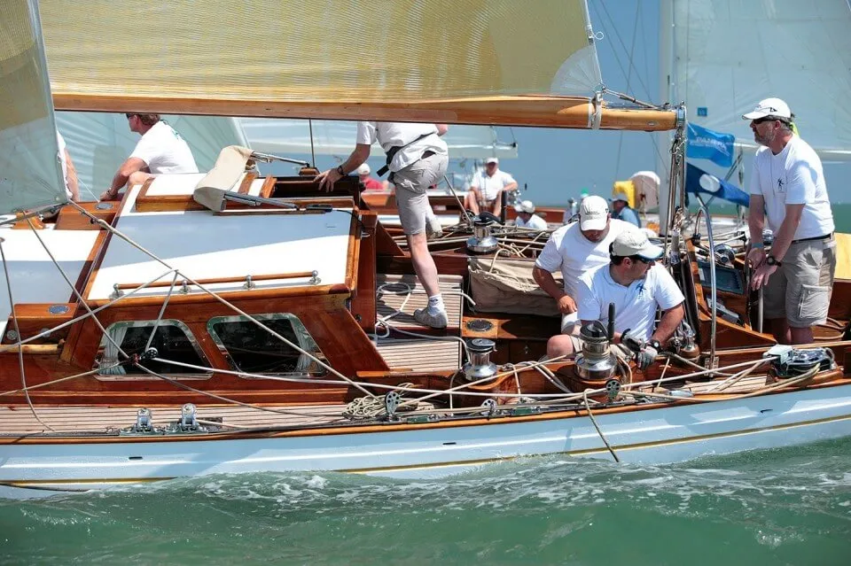 Classic Sailing Yacht Cetewayo Regatta Racing