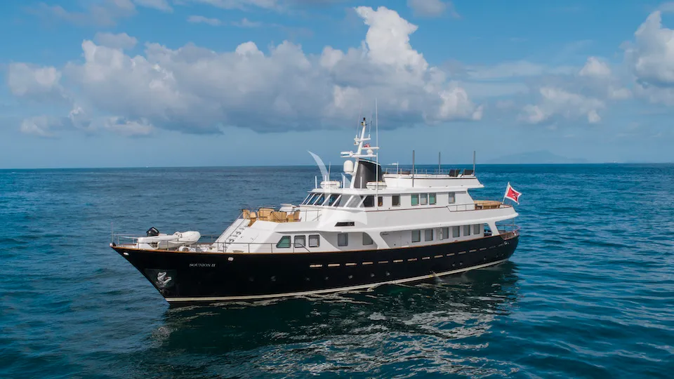 Sounion II, classic motor yacht built 1969