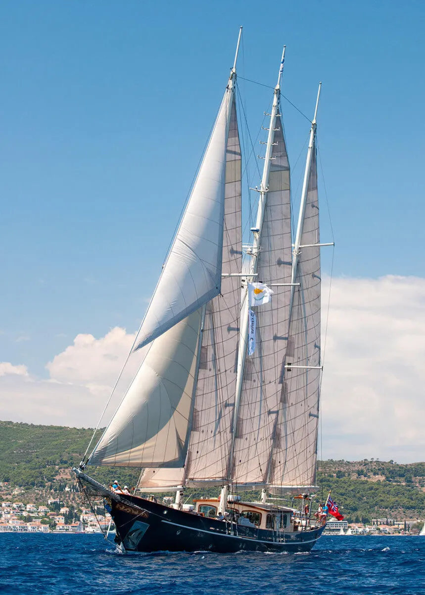 Classic Sailing Yacht Malcolm Miller Sailing
