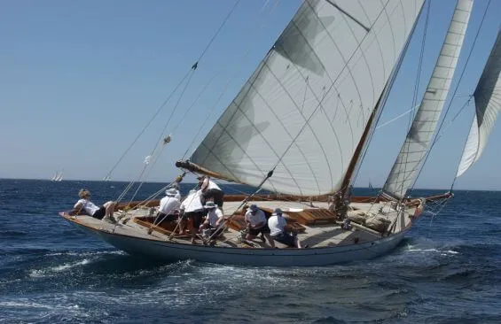 Hallowe’en, classic sailing yacht built 1926