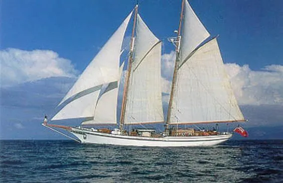 Lady Thuraya, classic sailing yacht built 1982
