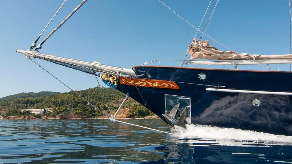 Malcolm Miller, classic sailing yacht built 1967