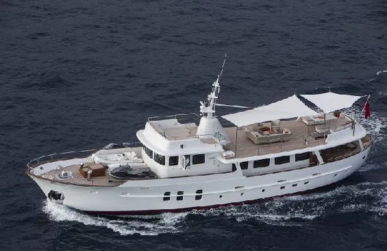 Sultana, classic motor yacht built 1969