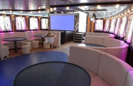 Tall Ship Running On Waves Saloon