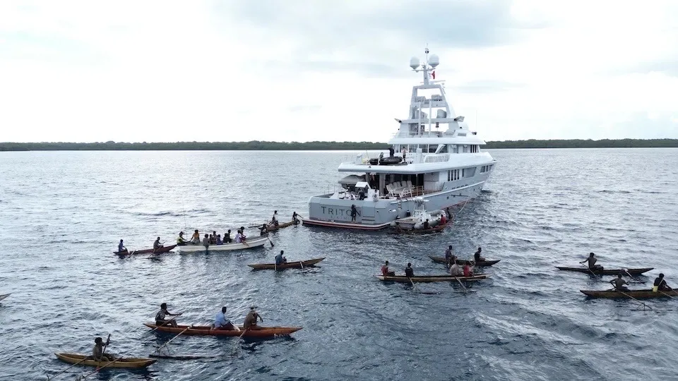 Triton, expedition superyacht built 2004