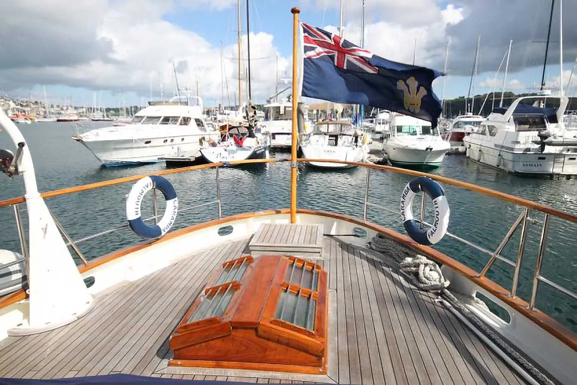 Caramba Classic Yacht For Sale - Aft Deck