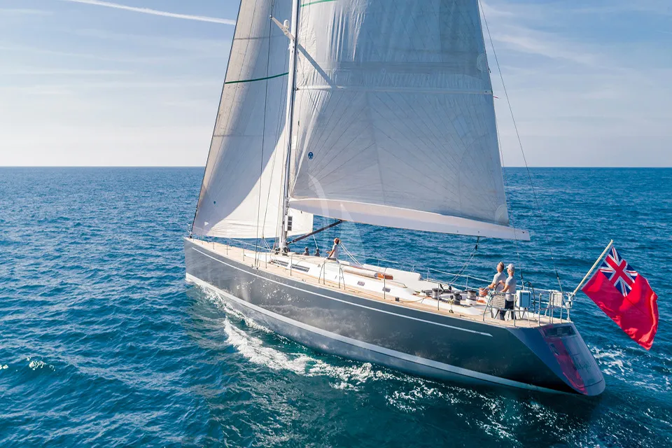 Elise Whisper, modern classic sailing yacht built 2001
