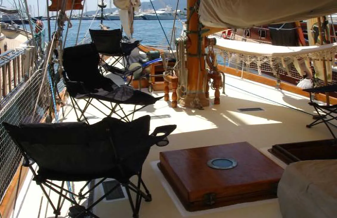Vixen II Classic Yacht For Sale - On Deck