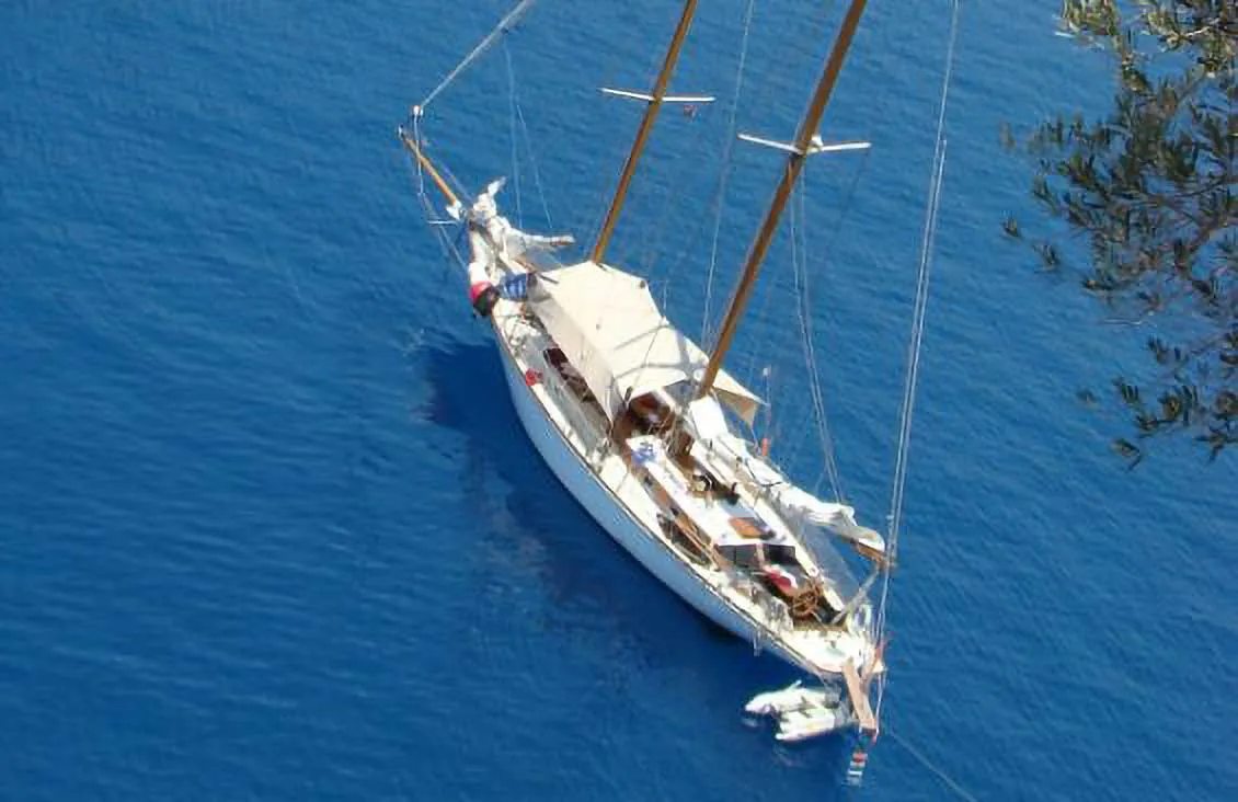 Vixen II Classic Yacht For Sale - At Anchor