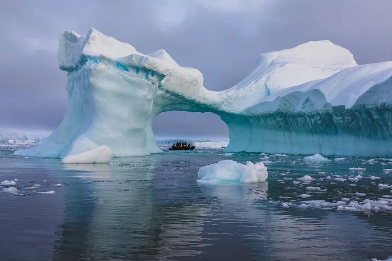 Yacht charter in Antarctica