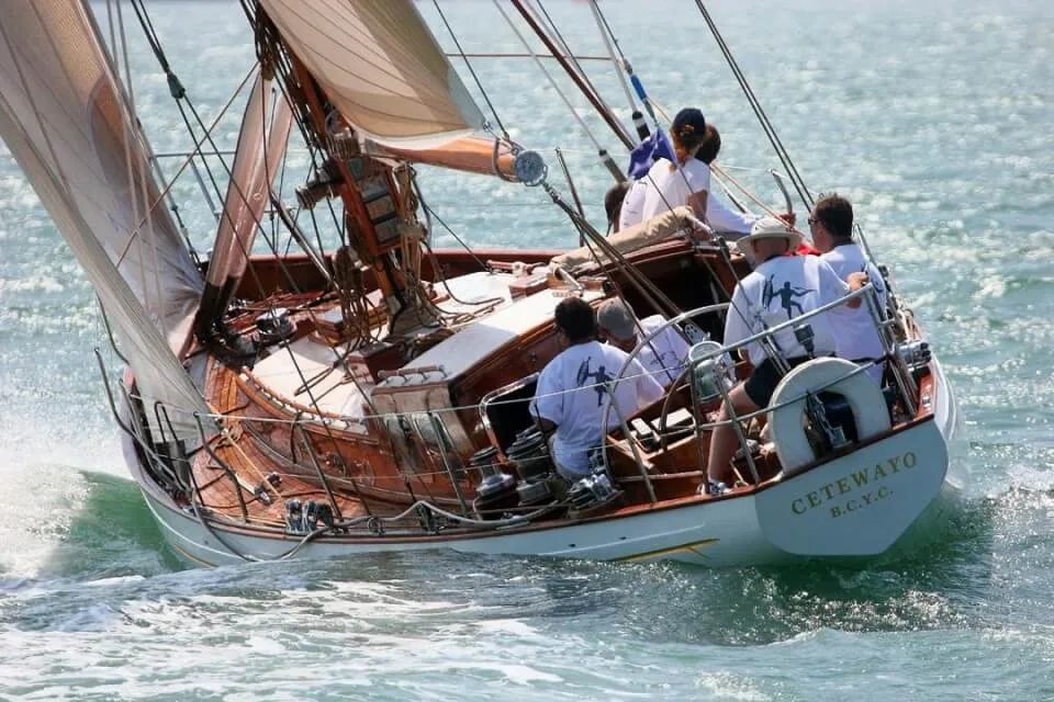 Classic Sailing Yacht Cetewayo Stern View