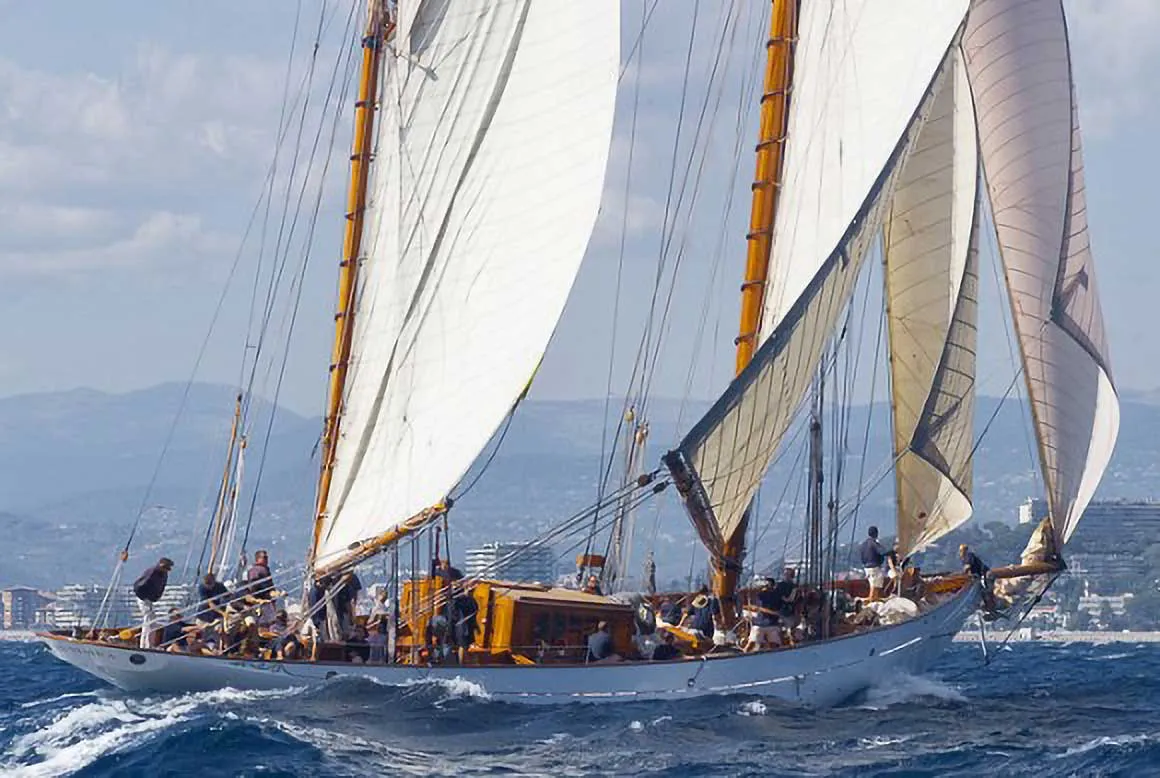 Thendara, classic sailing yacht built 1936
