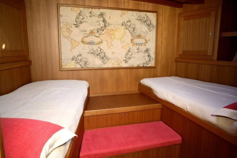 Classic Sailing Yacht Clan Owner Cabin