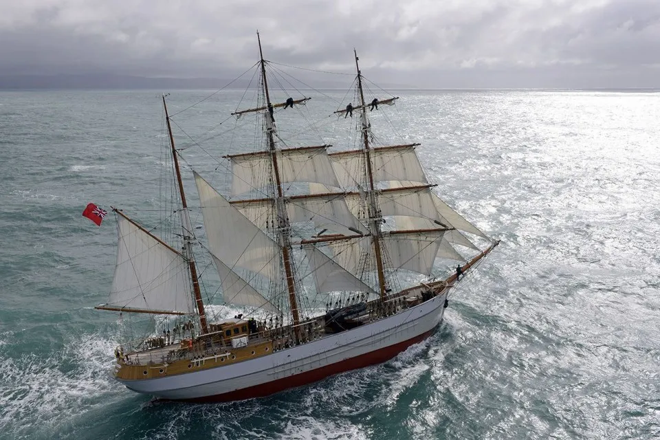 Kaskelot, classic tall ship built 1948