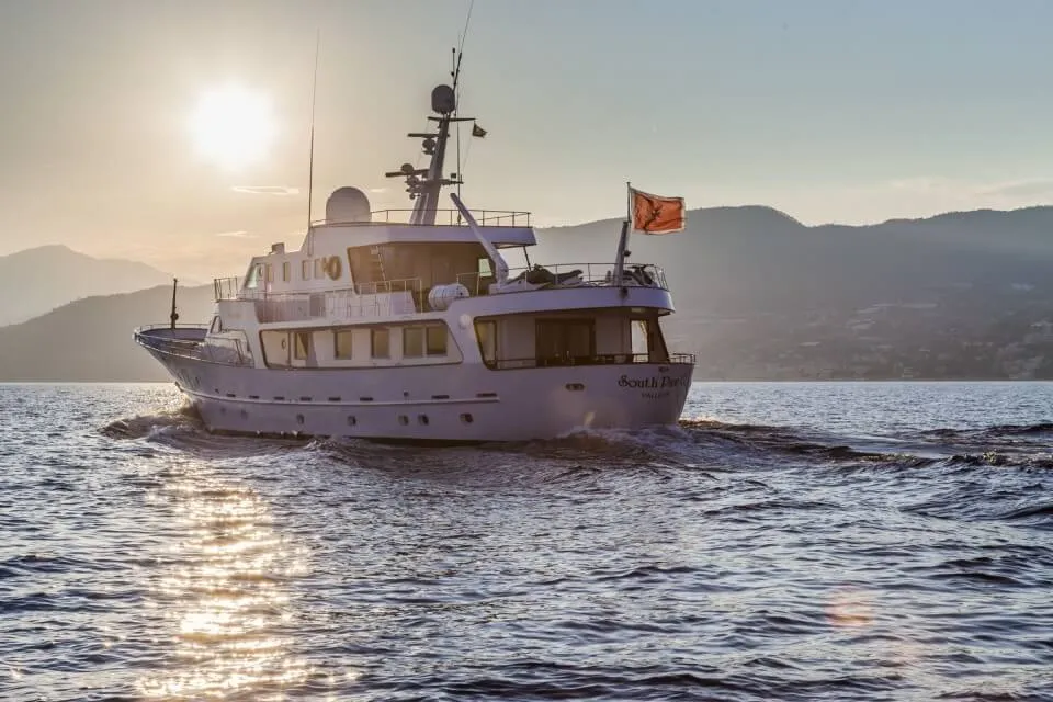 South Paw C, classic motor yacht built 1977
