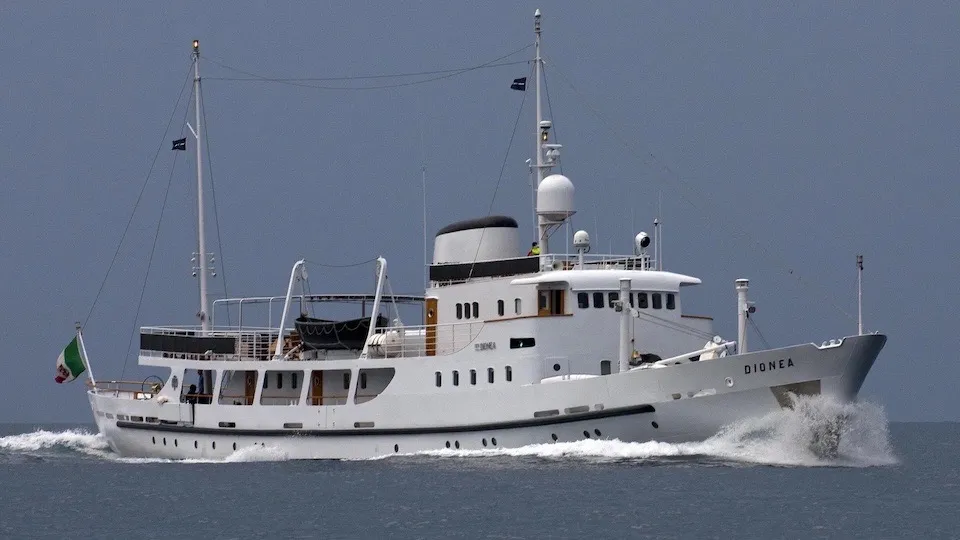Dionea, classic motor yacht built 1962