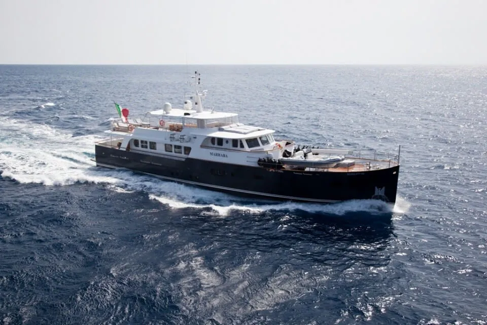 Persuader, modern classic motor yacht built 2007