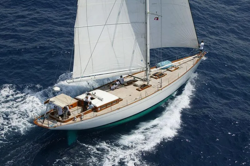 Aurelius, modern classic sailing yacht built 2004