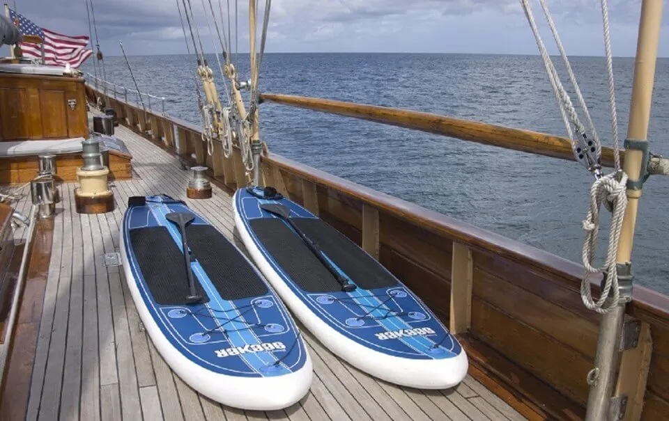 Classic Sailing Yacht Eros Paddleboards