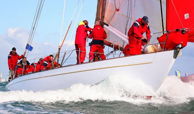 Classic Sailing Yacht Cetewayo Regatta Racing