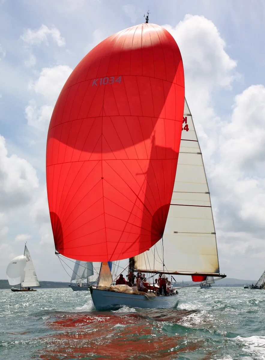 Classic Sailing Yacht Cetewayo Under Sail