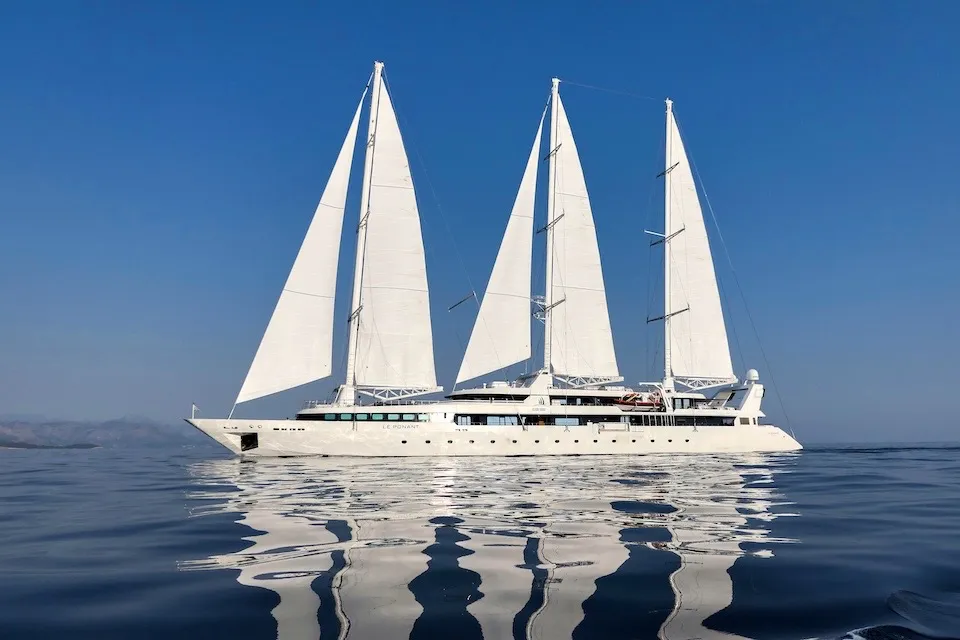 Le Ponant, sailing superyacht built 1990
