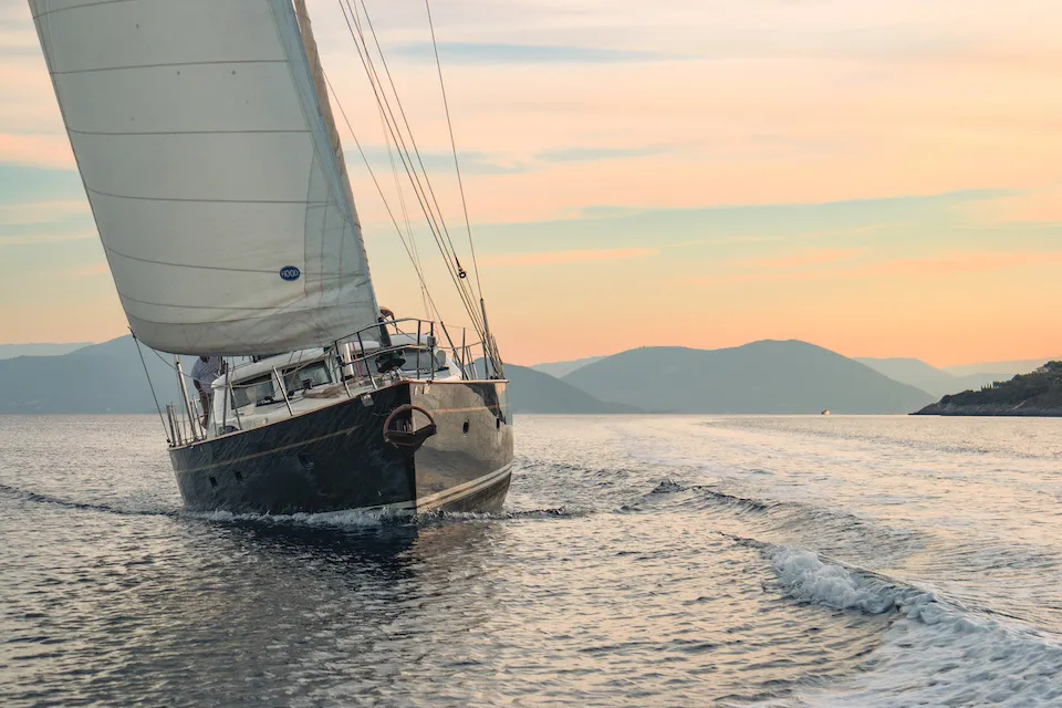 Morning Calm III, sailing yacht built 2002
