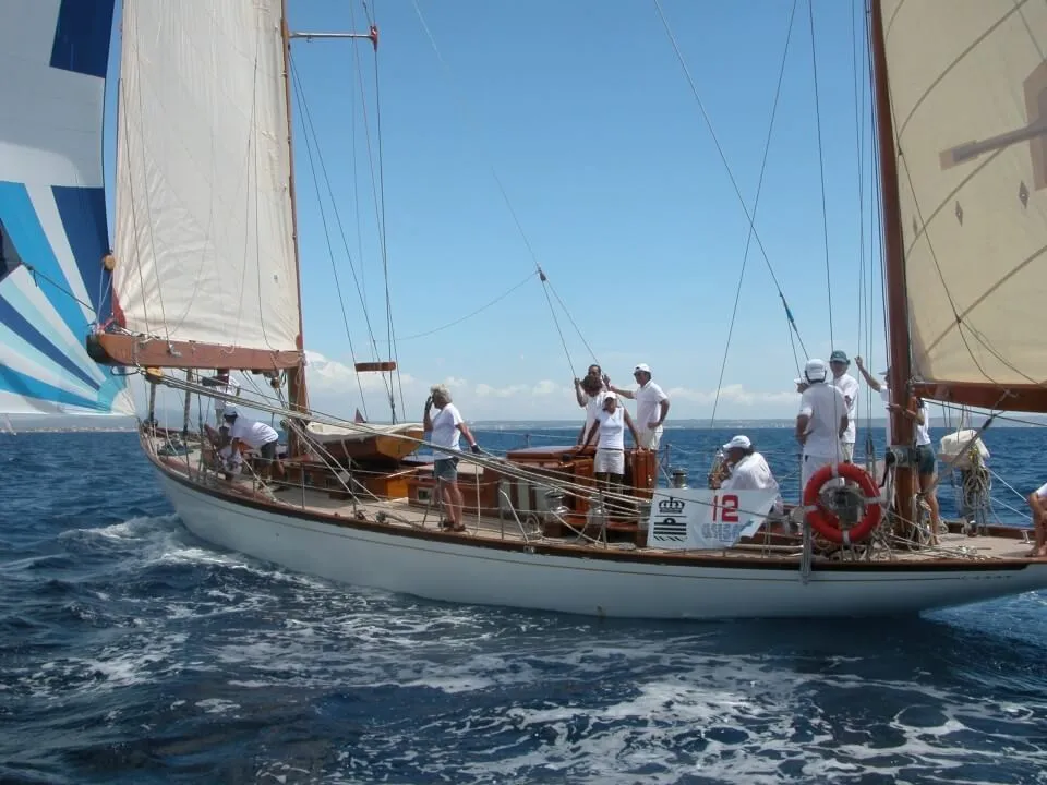 Ivanhoe, classic sailing yacht built 1938