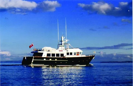 Escapade, modern classic motor yacht built 1999