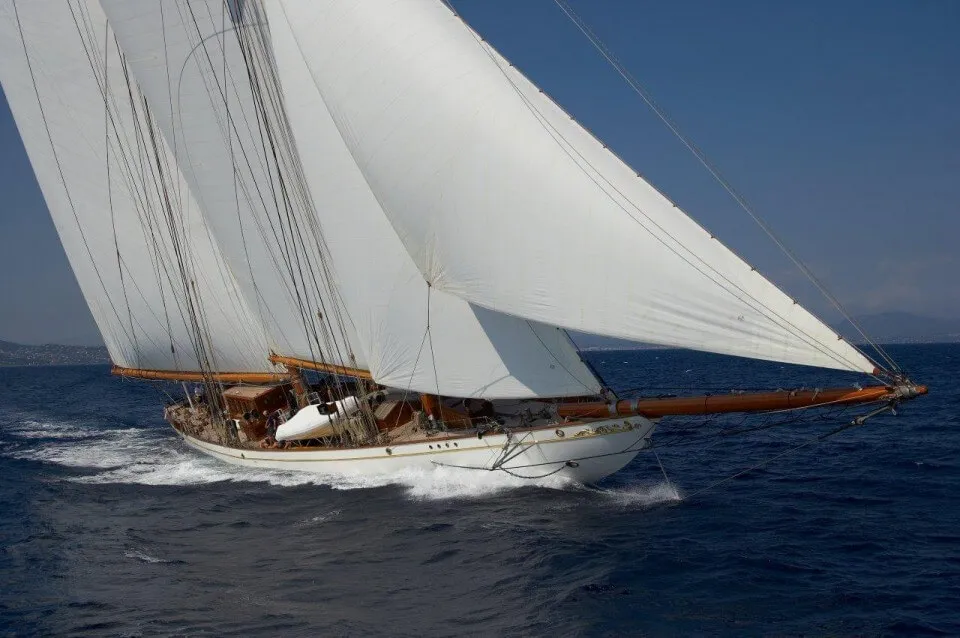 Classic Sailing Yacht Germania Nova Cruising