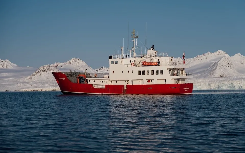 Vikingfjord, classic expedition yacht built 1974