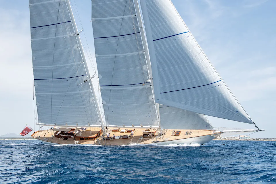 Windrose of Amsterdam, modern classic sailing yacht built 2002